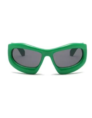 Green Y2K Glasses