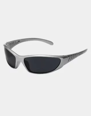 Metallic Sunglasses Y2K