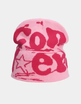 Pink Beanie Y2K