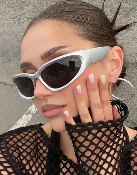 Silver Y2K Sunglasses Silver Y2K Sunglasses