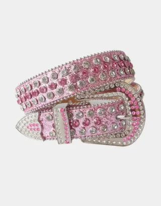 Y2K Belt Pink