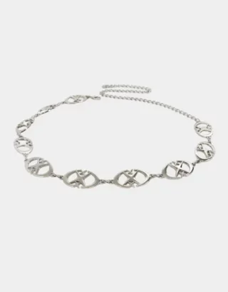 Y2K Belt Silver
