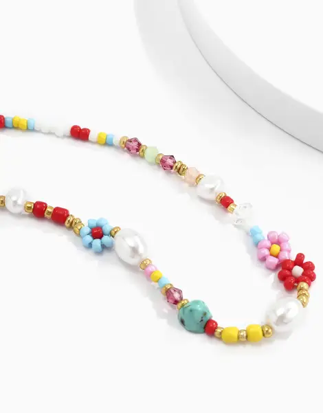 Y2K Flower Necklace Y2K Flower Necklace