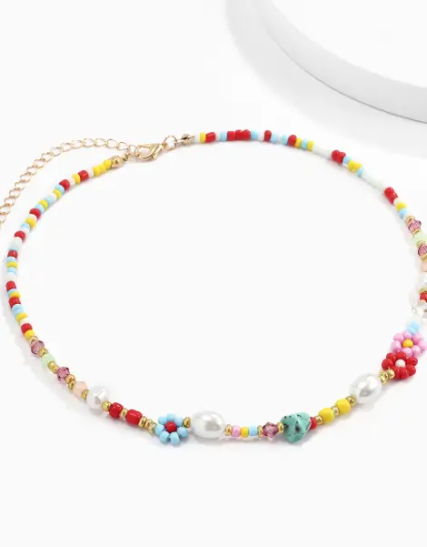 Y2K Flower Necklace Y2K Flower Necklace