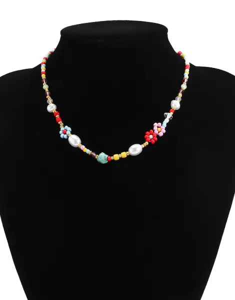 Y2K Flower Necklace Y2K Flower Necklace