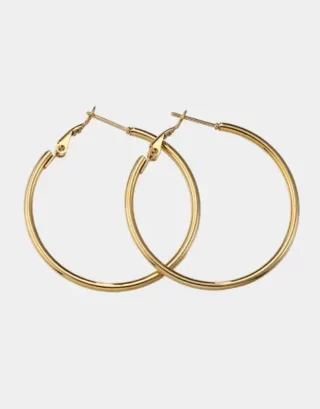 Y2K Gold Hoop Earrings
