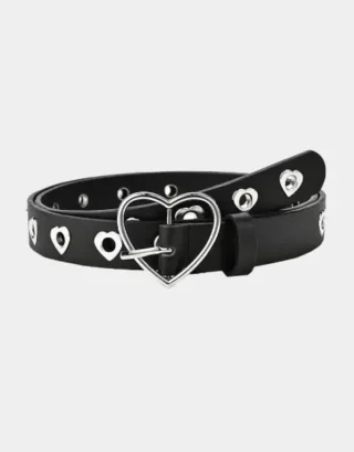 Y2K Heart Belt