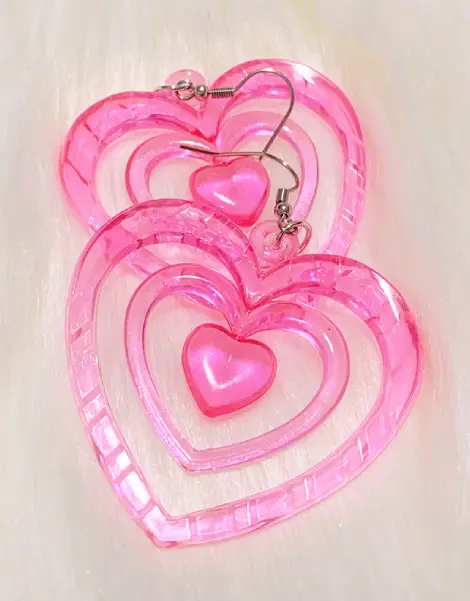 Y2K Heart Earrings Y2K Heart Earrings