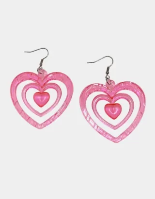 Y2K Heart Earrings