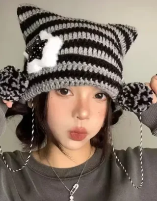 Y2K Knitted Beanie