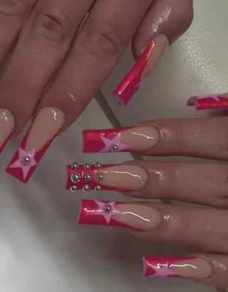 Y2K Nails Christmas