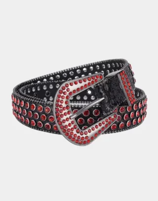 Y2K Rhinestone Belt