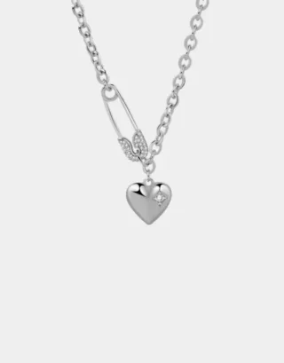 Y2K Silver Necklace