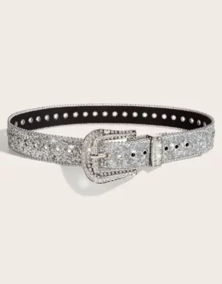 Y2K Sparkly Belt