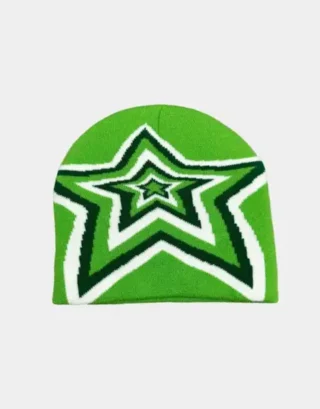 Y2K Star Beanie