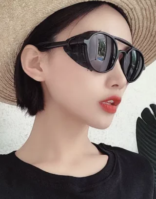 Y2K Steampunk Sunglasses