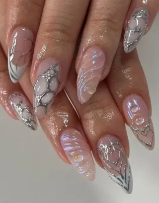 Y2K Tribal Nails