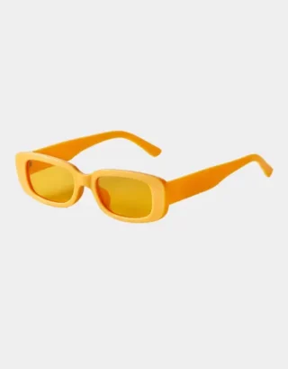 Yellow Y2K Glasses